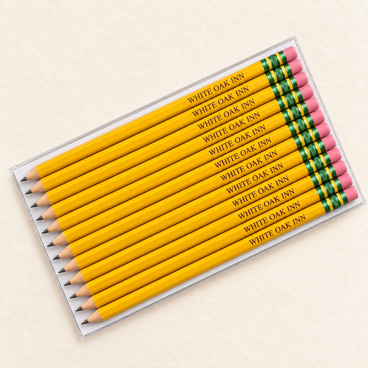 Personalized Engraved Ticonderoga Pencils – Set of 12