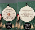 2025 Keepsake Penny Wood Ornament