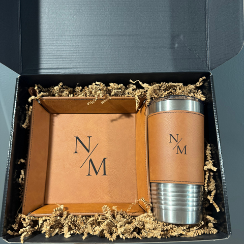Tumbler and Valet Tray Package