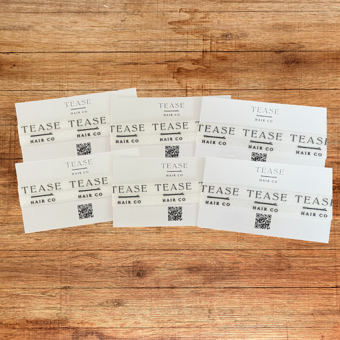 Business Logo Personalized Hair Ties