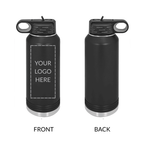 Custom Personalized College/High School Logo 32 oz Water Bottle