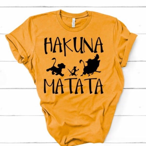 Hakuna Matata Custom Shirt