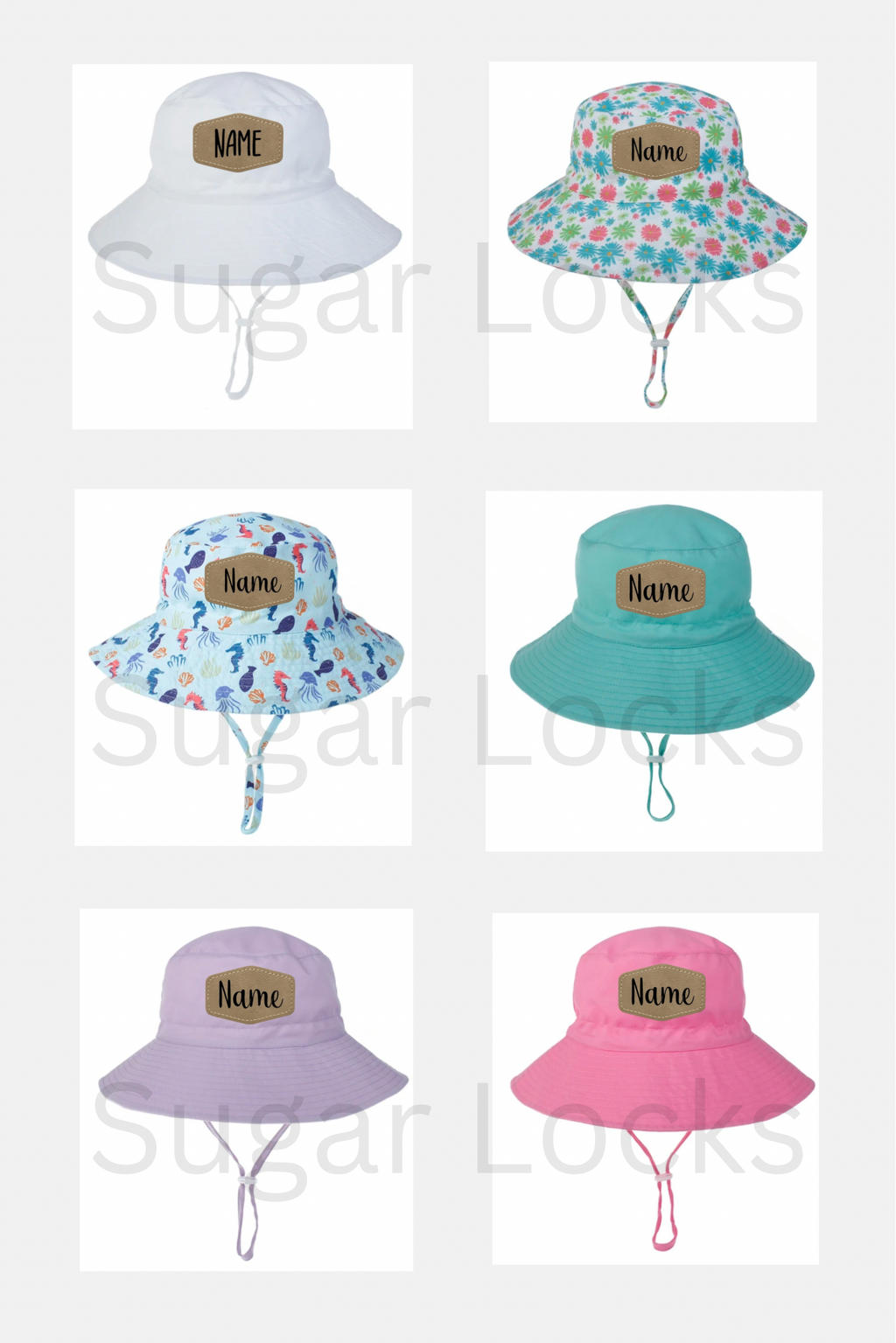 Personalized Baby Sun Hat | Custom Toddler Sun Hat with Name | Baby Shower Gift | Summer Beach Hat for Baby & Toddler