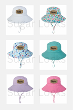 Personalized Baby Sun Hat | Custom Toddler Sun Hat with Name | Baby Shower Gift | Summer Beach Hat for Baby & Toddler