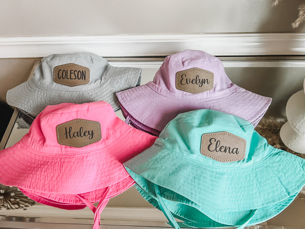 Personalized Baby Sun Hat | Custom Toddler Sun Hat with Name | Baby Shower Gift | Summer Beach Hat for Baby & Toddler