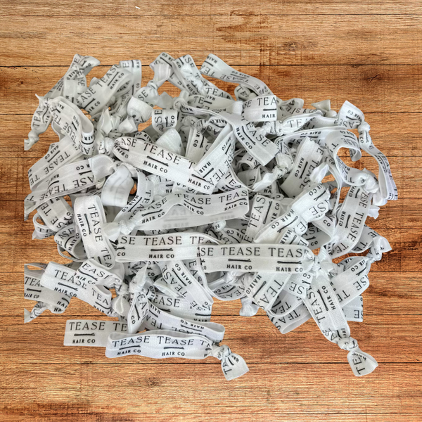 Business Logo Personalized Hair Ties