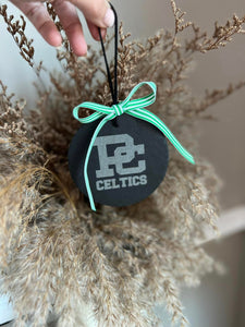 PC Celtics Slate Ornament