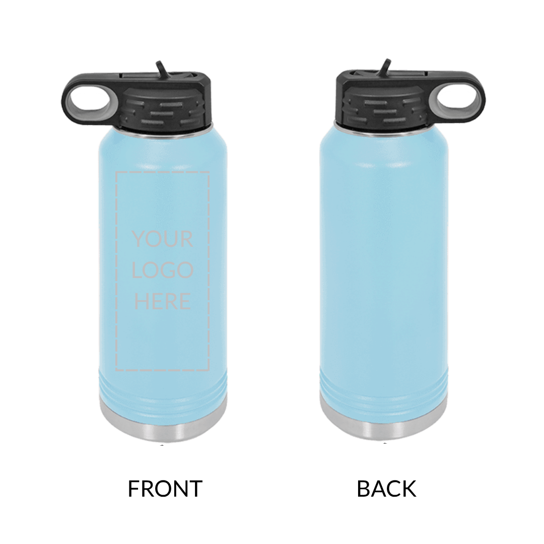 Custom Personalized College/High School Logo 32 oz Water Bottle