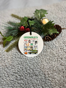 Christmas Vacation collage ornament
