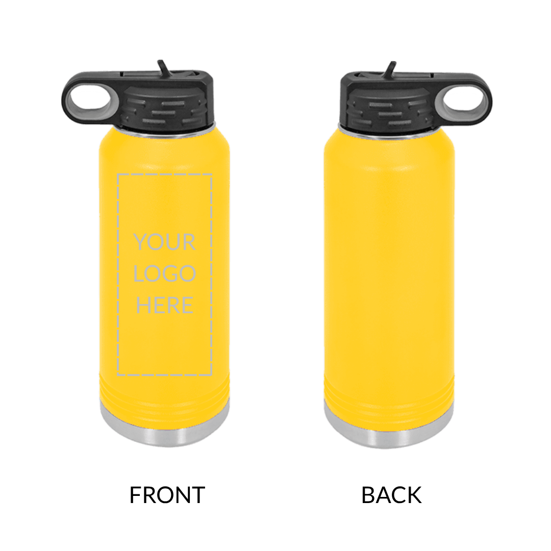 Custom Personalized College/High School Logo 32 oz Water Bottle