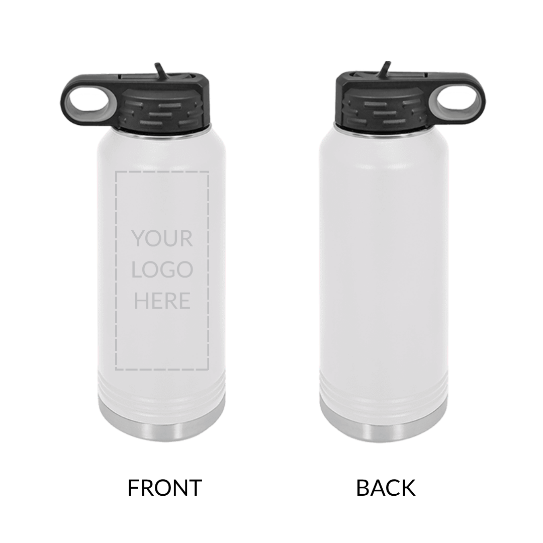 Custom Personalized College/High School Logo 32 oz Water Bottle