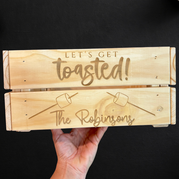 Smore's Custom Personalized Crate