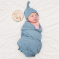 It's A Boy and It's A Girl Baby pregnancy announcement wood round