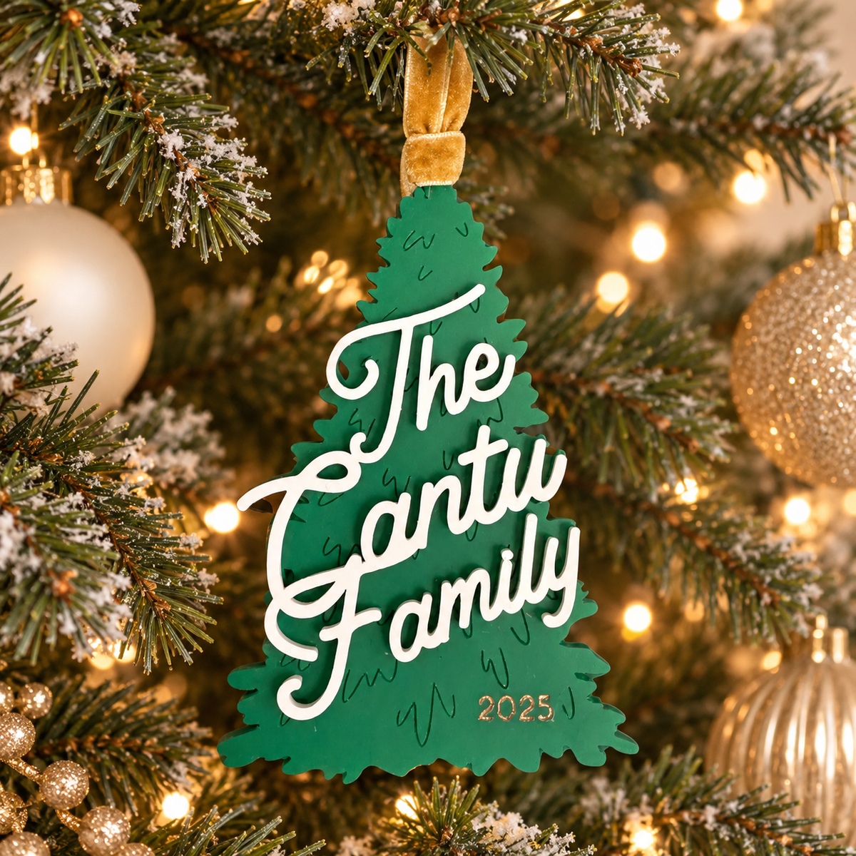 Tree Family Ornament