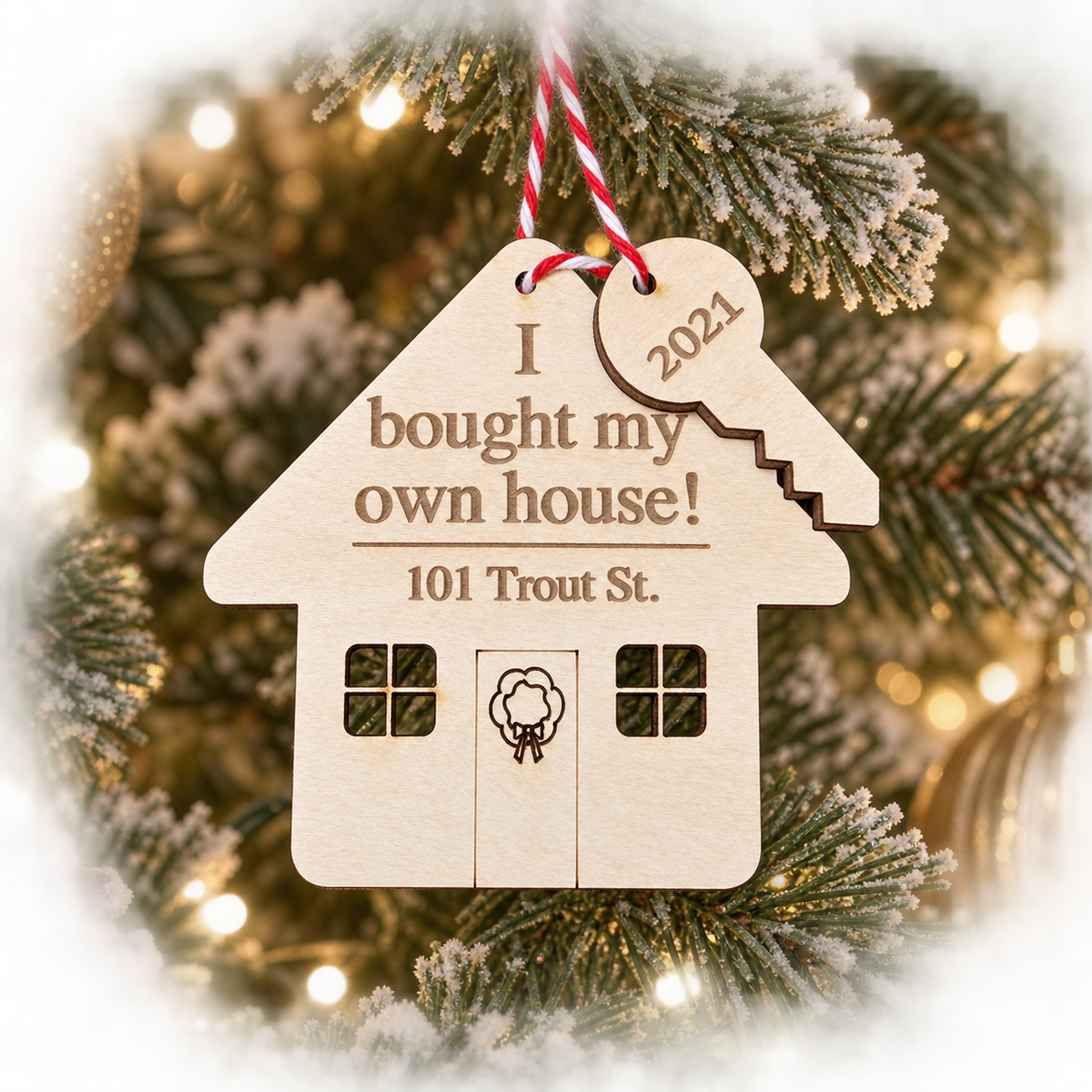 I bought my own home Christmas Ornament