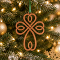 Irish Cross Story Ornament Card