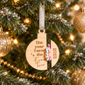 The year I saw the Eras Tour friendship bracelet ornament