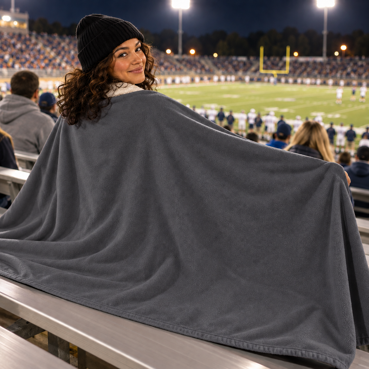 Custom School Spirit Stadium Blanket – Personalized Football or School Design