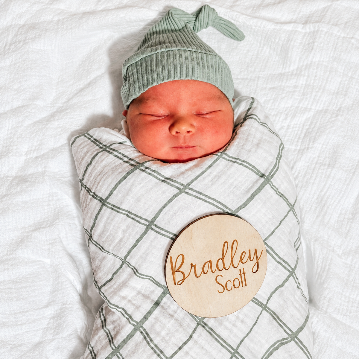 Personalized Baby Name & Birth Stats Sign Set