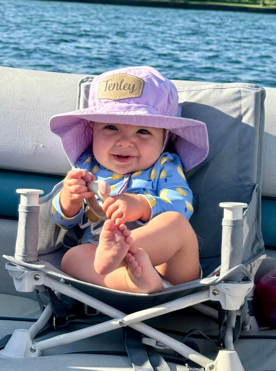 Personalized Baby Sun Hat | Custom Toddler Sun Hat with Name | Baby Shower Gift | Summer Beach Hat for Baby & Toddler
