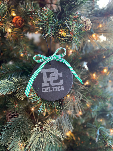 Custom College slate ornament keepsake gift