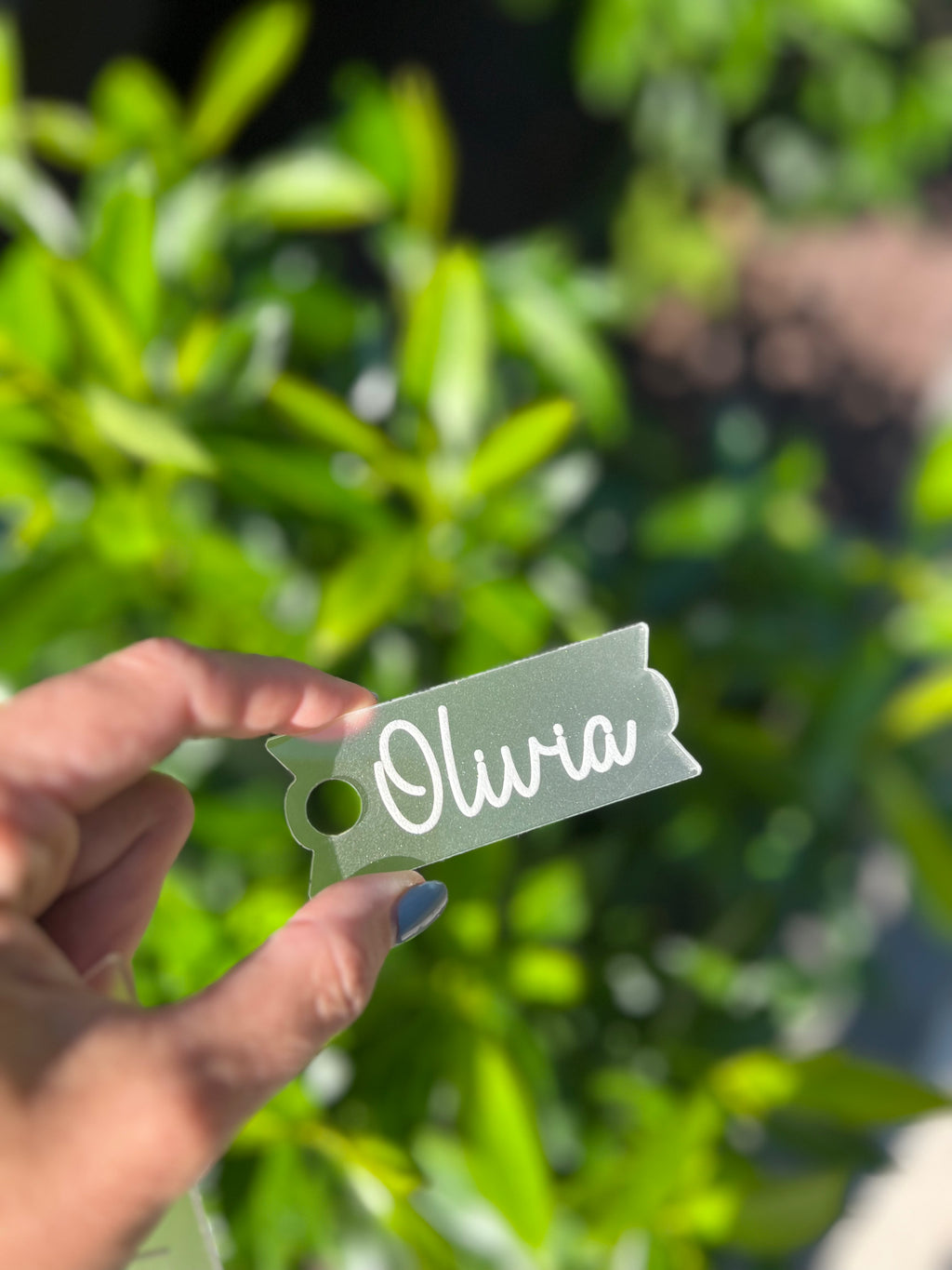 Clear Engraved Name Plates for Stanley Cups Choose 30oz or 40oz.