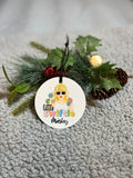 Taylor Swift Little Swiftie personalized ornament
