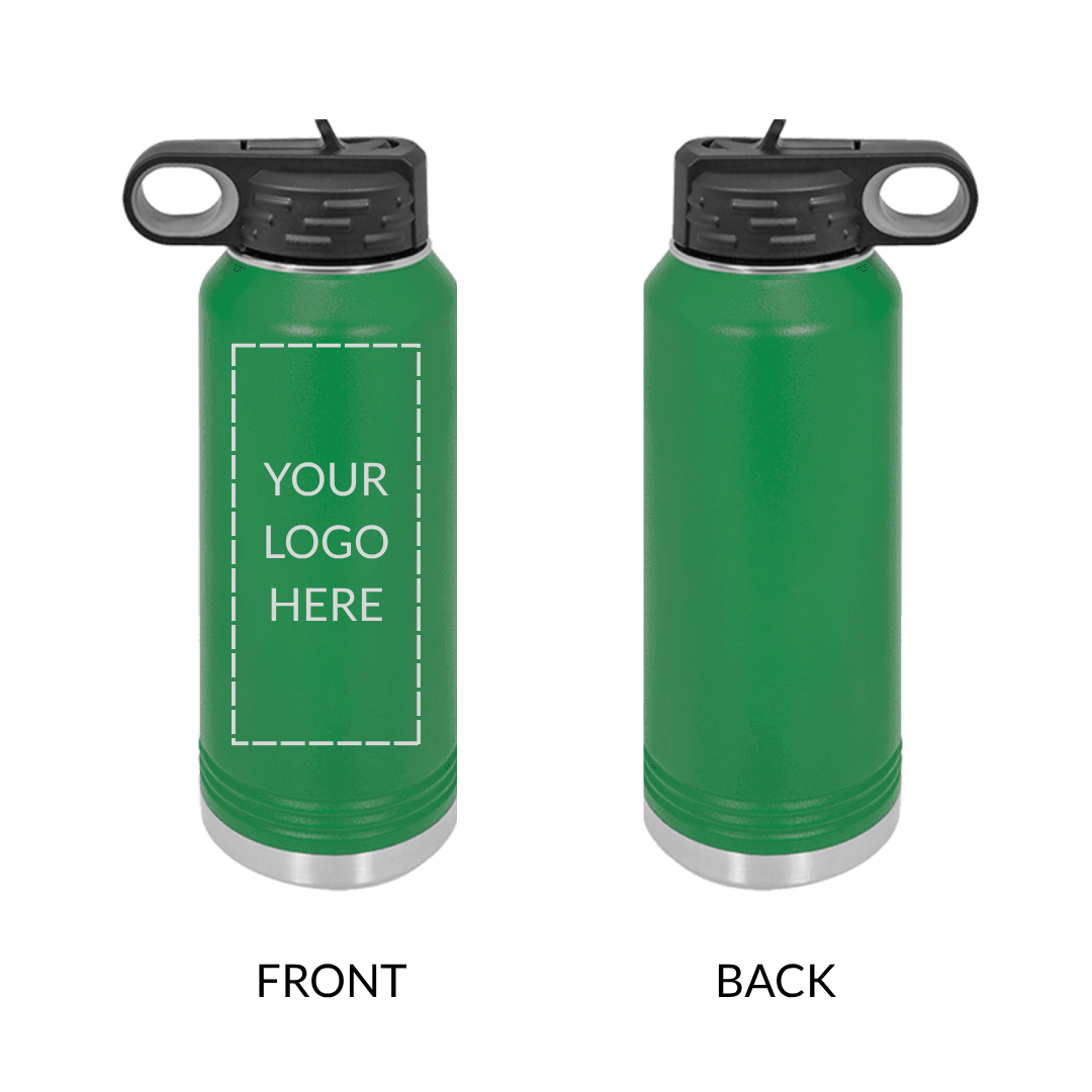 Custom Personalized College/High School Logo 32 oz Water Bottle