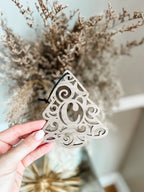 Statement Monogram 5” Tree Ornament