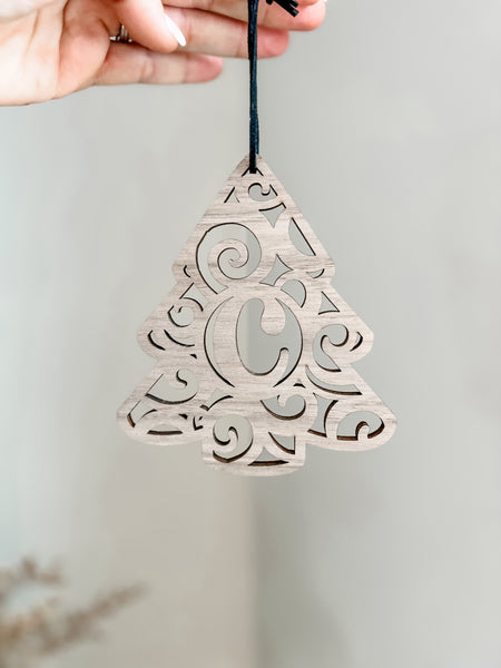 2023 Statement Monogram 5” Tree Ornament
