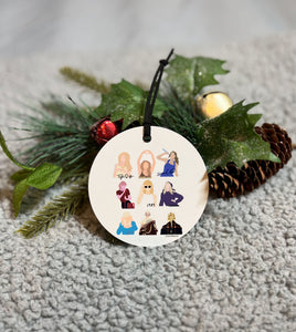Taylor Swift all record titles ornament 2023