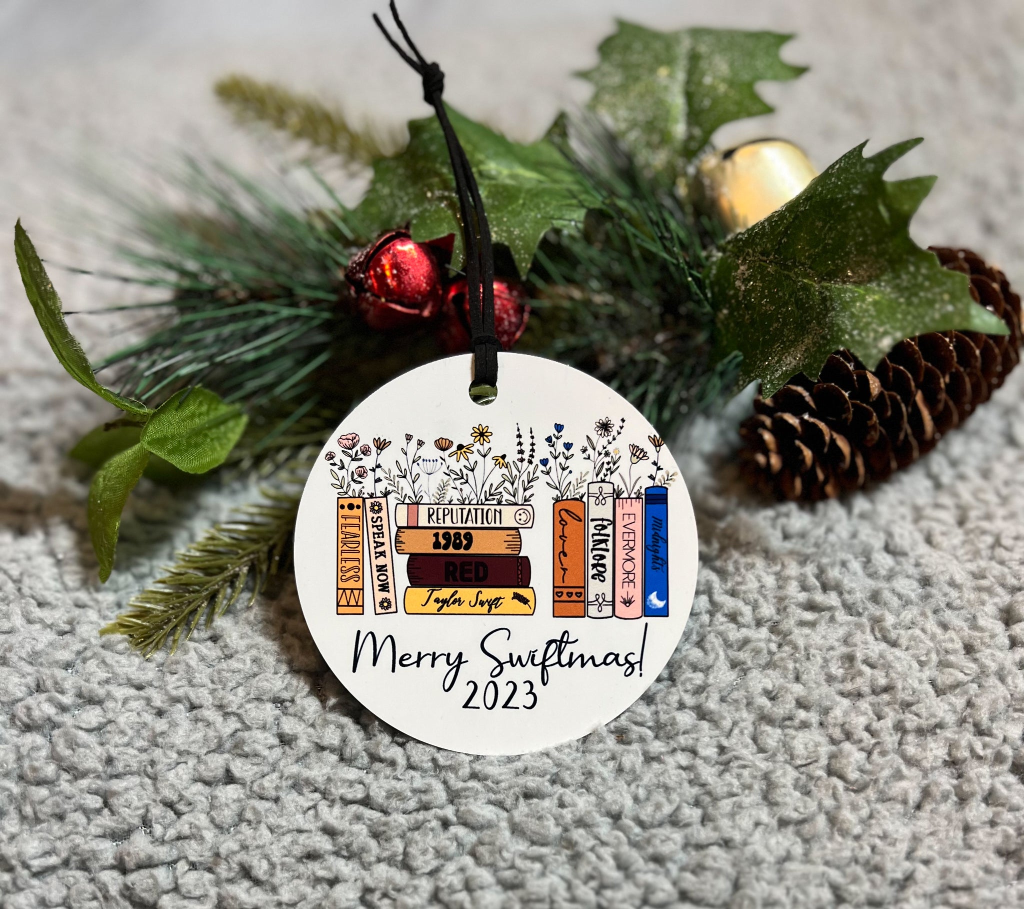 Merry Swiftmas ornament 2023