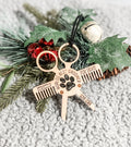 Pet Groomer Wood Ornament