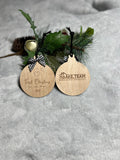 First Christmas in Your New Home Realtor Logo on back