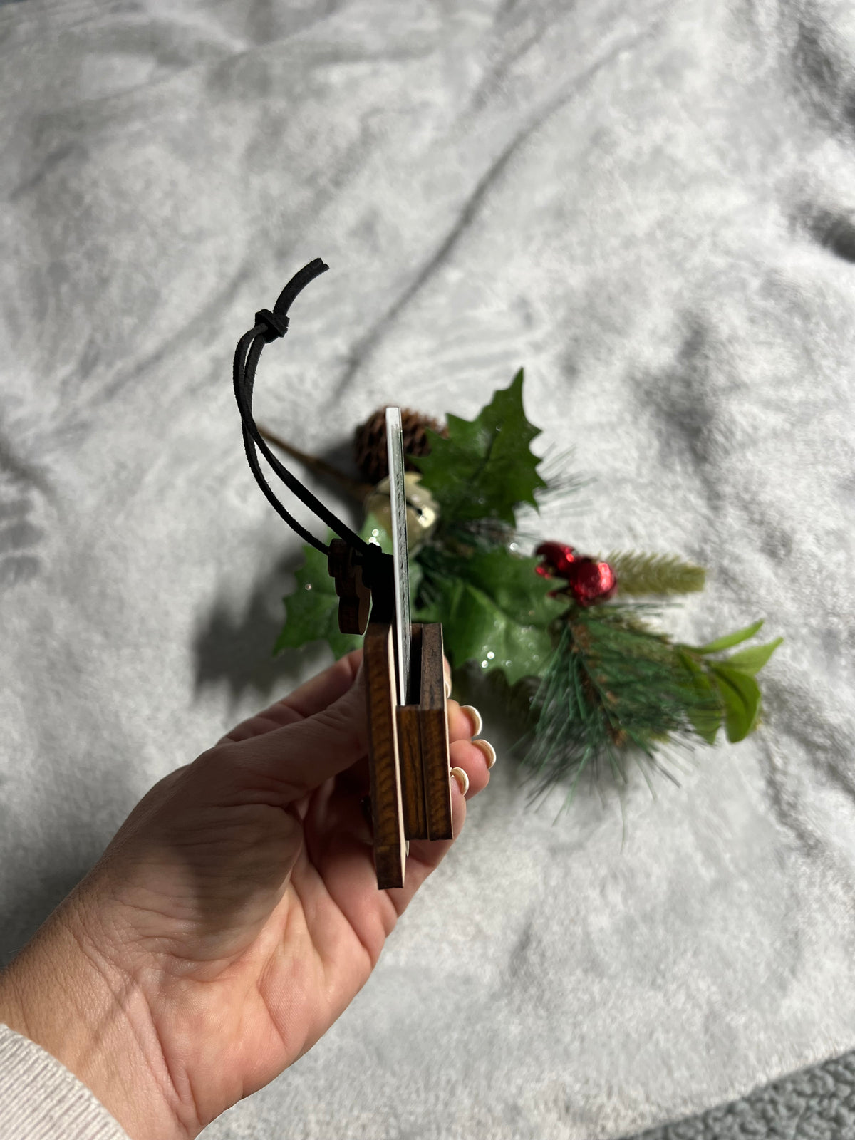 Thank You Post Office Worker Gift Card Holder Ornament