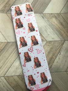 Heart Socks with your face
