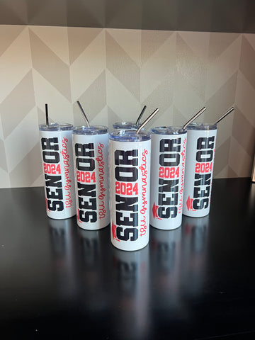 Personalized Senior Tumblers