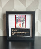 Custom Shadow Box Retirement, Coach Gift