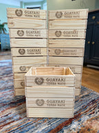 Custom Business Logo Wood Engraved Crate