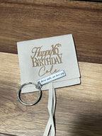 Drive Safe, I love you Metal Keychain Personalized