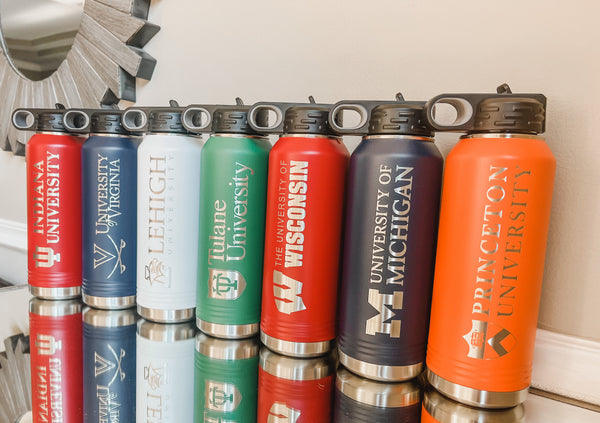 Custom Personalized College/High School Logo 32 oz Water Bottle