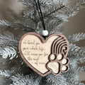Heart Pet Memorial ornament