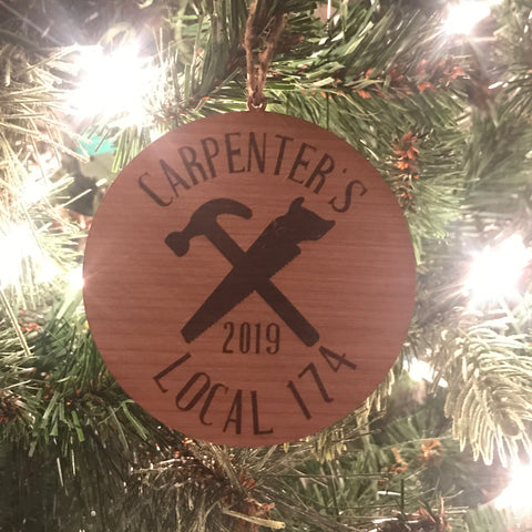 Custom Logo Ornament