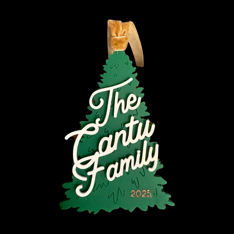 Tree Family Ornament