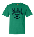 PCHS Football Logo Comfort Colors T shirt Available in 2 different colors