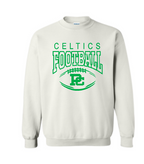 PCHS Football Logo Gildan Crew Sweatshirt Available in 2 different colors