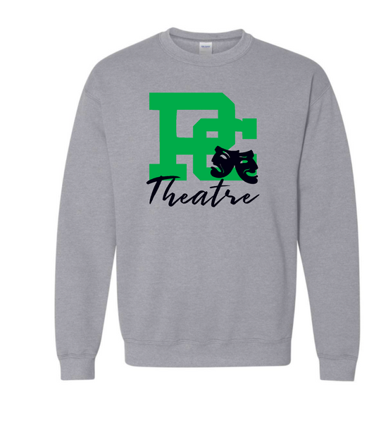 PC Theatre Gildan Crew Sweatshirt Available in 5 colors