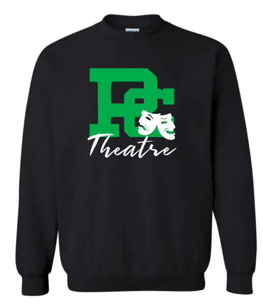 PC Theatre Gildan Crew Sweatshirt Available in 5 colors