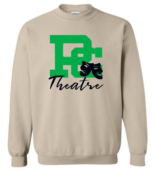 PC Theatre Gildan Crew Sweatshirt Available in 5 colors