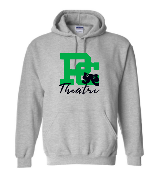 PC Theatre Gildan Hooded Sweatshirt Available in 5 colors